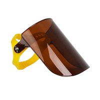 Ioensy - Protector Facial Accesorio Flexible Diadema Ajustable Para Trabajos De Soldadura De Pulido Marrón