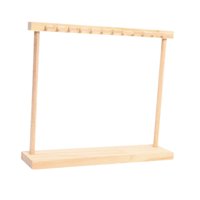 Magideal - Soporte De Exhibición De Joyería Para Collares, Colgador De Collares, Decoración De Tienda, Exhibición De Colgantes, Organizador De Joyería Moderno, E 12 Ganchos