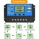 thumbnail image 5 of Panel solar de carga USB dual, inversor de panel solar, sistema de panel solar de 18 V, 20 W, controlador de 30 A con kit de inversor solar de coche con USB dual, fuente de alimentación completa para, 5 of 6