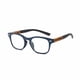 thumbnail image 1 of Lentes de lectura con aumento diseño Azul Madera Aumento +1.5, 1 of 3