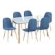 thumbnail image 4 of Mesa de Comedor Moderna Cubierta Vidrio 150x90 CM, 4 of 4