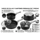 thumbnail image 2 of Juego De Batería De Cocina 7 Pzs Revestimiento Antiadherente, 2 of 5