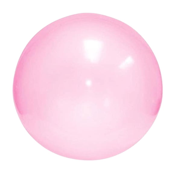 Bouncy Ball Fácil De Agarrar Regalo De Cumpleaños Bouncy High Density Foam Silent Ball Rosa Y L