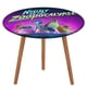 thumbnail image 1 of Mantel Ajustado Redondo Desmarcar Noche del Zoopocalipsis 120 cm, 1 of 6