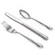 thumbnail image 3 of Juego de cubiertos New Star Foodservice de 3 piezas con patrón de rosas, 3 of 7
