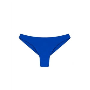 Samia - Bikini Calzón Tanga Costura Invisible Azul 16