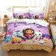 thumbnail image 1 of Gabby Dollhouse Bedding Set edDuvet Cover Double Adult Kids Bedclothes Quilt Cover, 1 of 5