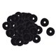 thumbnail image 4 of 50 piezas de correa de guitarra Bloque de seguridad Correa Cerradura Arandela Juntas Negro, 4 of 5
