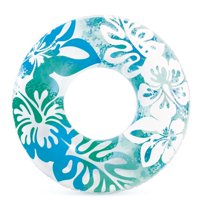 Flotador Inflable Anillo Tropical Intex 91 Cm, Celeste