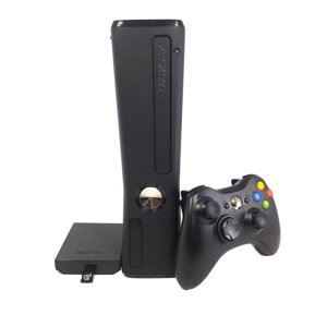 Consola De Videojuegos Microsoft Xbox 360 Slim 250 Gb Restaurada, Con Mando Hdmi, Color Negro (Reacondicionada)