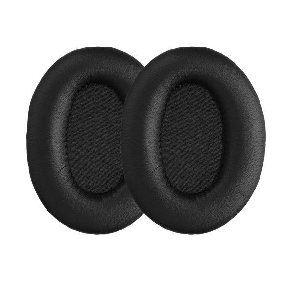 Almohadillas kwmobile compatibles con auriculares Mpow 059 x2, color negro