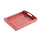 thumbnail image 1 of Bandeja De Madera Rústica Con Despensa De Almacenamiento De 2 Asas Rectangular Para Fiesta BBQ Rosewood Small, 1 of 5