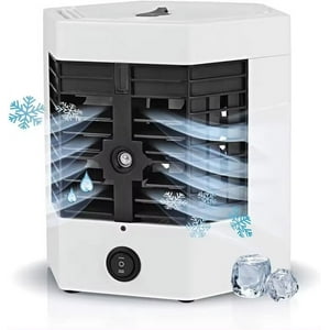 Genérico - Mini Enfriador Aire Acondicionado Ventilador Portátil Rondon