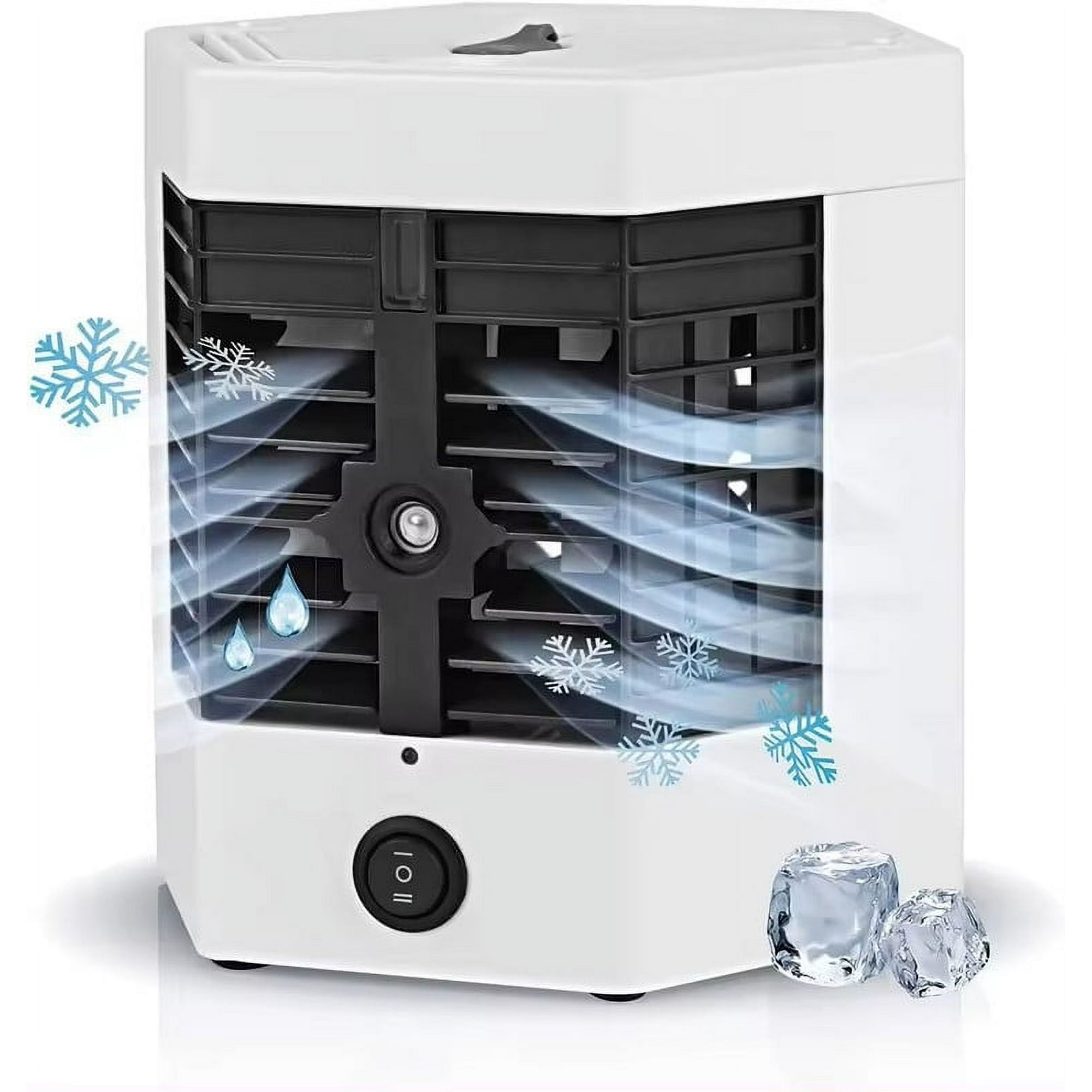 Genérico - Mini Enfriador Aire Acondicionado Ventilador Portátil Rondon