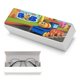 thumbnail image 5 of Bob el Tren Estuche Rígido para Gafas de Cuero PU Protector con Forro de Felpa Premium Suave para Hombres y Mujeres, 5 of 6