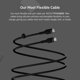 thumbnail image 2 of Cable de carga Belkin BoostCharge Flex Silicone USB-C a USB-C, 2 of 5