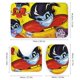 thumbnail image 3 of Freakazoid-theme 4-Piece Shower Curtain Set with Rugs, Waterproof Bathroom Decor Set Includes Bath Mat, U-Shaped Rug, Toilet Lid Cover and Curtain with Hooks, 3 of 6