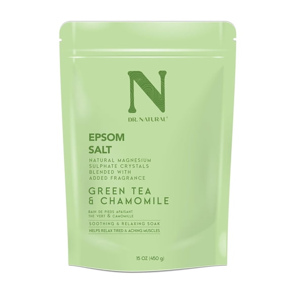 Sal De Baño Epsom Con Magnesio 450 G Efecto Calmante