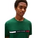 thumbnail image 2 of Camiseta Tommy Hilfiger para hombre con inserto en el pecho, color verde ornamental, 2 of 4