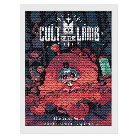 Kit De Pintura De Diamantes Desmarcar Cult Of The Lamb