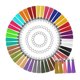 thumbnail image 5 of 50 Uds Llavero Borlas Espacios En Blanco Colgantes De Flecos A Granel Para Manualidades DIY 1,5 Pulgadas, 5 of 5