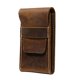thumbnail image 5 of Cuero Marrón Reloj Estuche, Organizador de Viaje Reloj para Salvo de Polvo, 5 of 5