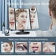 thumbnail image 4 of Espejo de maquillaje led recargable de tres caras, 4 of 5