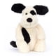 thumbnail image 1 of Peluche Perro Blanco & Negro Mediano, 1 of 2