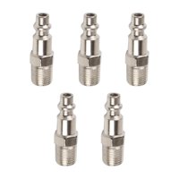 Ioensy - 5X Acoplador De Aire Y Juego De Enchufes Conexión De Manguera De Compresor De Aire Conector De Compresor Rosca Externa Macho