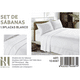thumbnail image 1 of Set De Sabanas 1.5 Plazas 150 Hilos 1 Funda De Almohada Hilos Color Blanca, 1 of 2