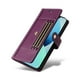 thumbnail image 5 of FOXDOCK Funda tipo Cartera para iPhone 15 – Cubierta de Cuero PU con Múltiples Ranuras, Bolsillo para Efectivo y Correa de Muñeca, 5 of 6