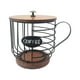 thumbnail image 3 of Coffee Pod Holder Organizador Taza Cápsula De Café Cesta De Almacenamiento Para La Familia Negro, 3 of 5