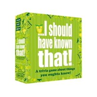 I Should Have Known That! - Juego De Preguntas ¡Debería Haberlo Sabido! - 110 Cartas - Más De 14 Años