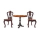 thumbnail image 4 of Mesa Redonda Y Sillas Para Casa De Muñecas, Escala 1:12, 3 Piezas, Decoración Del Hogar, 4 of 5