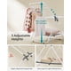 thumbnail image 4 of Tendedero de ropa SONGMICS pequeño de 2 niveles, acero blanco nube, 4 of 7