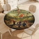 thumbnail image 4 of Mantel Ajustado Impermeable Redondo Desmarcar 120 cm El Mundo Perdido De Ollie, 4 of 6