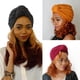 thumbnail image 4 of Gorro anudado para mujer, estilo indio, estilo turbante, color negro, talla grande, para otoño e invierno, 1 unidad, 4 of 7