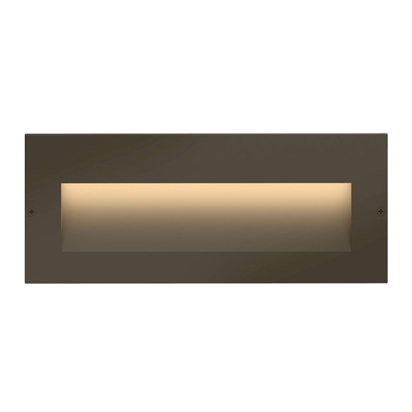 Lámpara LED Hinkley Taper 1565BZ, ancha y horizontal, 12 V