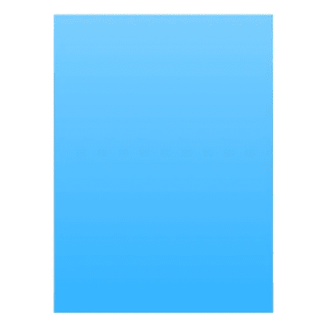 Genérico - Cartulina Pliego 50X70 Cm 10 Unidades Celeste