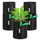 thumbnail image 1 of Macetas de tela Grow Bags VIVOSUN para trasplantes, paquete de 5 unidades, 3,8 litros, 1 of 7