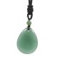 thumbnail image 2 of Colgante De Gota De Agua Collar De Piedra Joyería Artesanal Resistente Para Unisex Ajustable Verde, 2 of 5