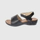 thumbnail image 2 of Sandalia Negro Vía Franca, 2 of 4