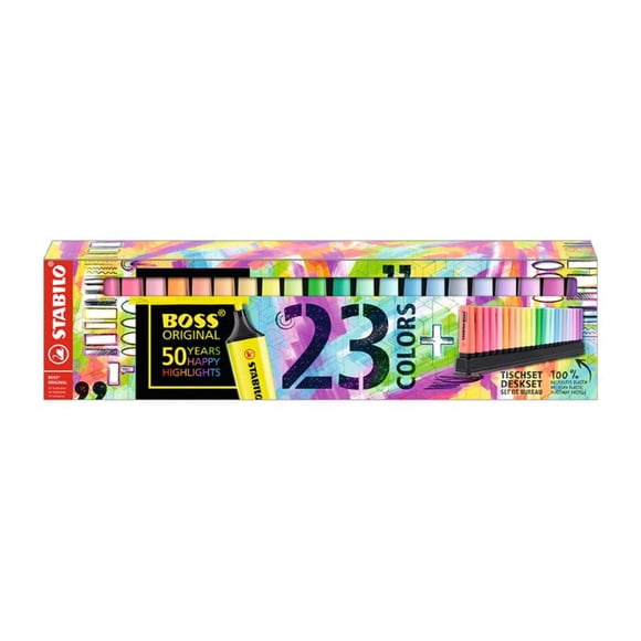 Set Escritorio 23 Stabilo Boss