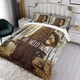 thumbnail image 3 of Donde Viven los Monstruos Conjunto de sábanas temático, trío de piezas, cómodo y amigable con la piel, diseño único, regalo de decoración para el hogar para familiares, amigos y fans,173cm *218cm, 3 of 6