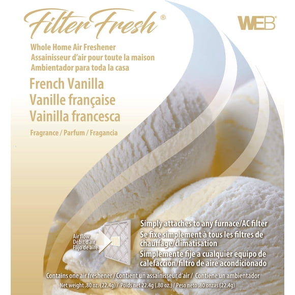 Ambientador Web Filterfresh® con aroma a vainilla para todo el hogar