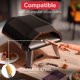 thumbnail image 3 of Cepillo para horno de pizza Senwosa de 26 pulgadas con raspador de piedra de acero inoxidable, 3 of 9