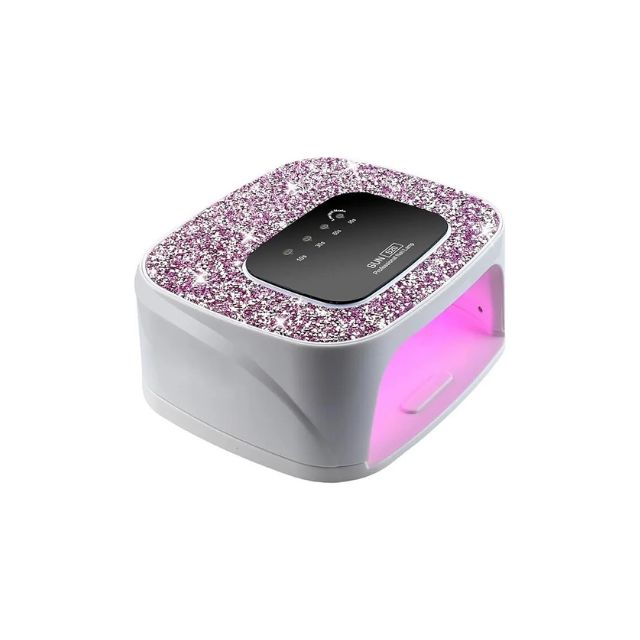 Sun - Lámpara De Uñas Inalámbrica De 168 W, Luz Uv Recargable