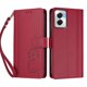 thumbnail image 3 of Funda Cartera Trébol para Motorola Moto G Power 2024 5G con Ranuras Tarjetas y Carga Inalámbrica Rojo, 3 of 6