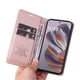 thumbnail image 2 of Funda Billetera de Cuero para Motorola Edge 50 Neo con Tarjetero y Soporte - Tapa Magnética Rosa, 2 of 6