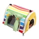 thumbnail image 1 of Casa Nido de Pájaros, caja decorativa para cría de loros, fácil de instalar, hamaca colgante, escondite para periquitos, cacatúas, animales pequeños Grande, 1 of 5